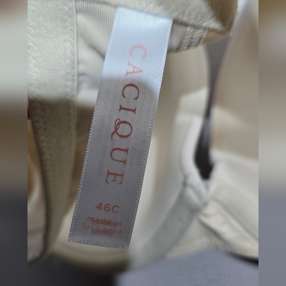 Cacique Cream Full Coverage Bra - Picture 4 of 5